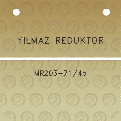 yilmaz-reduktor-mr203-714b