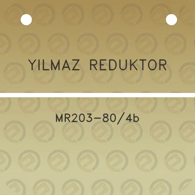 yilmaz-reduktor-mr203-804b