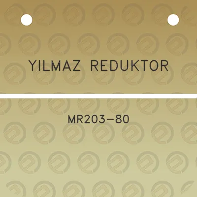 yilmaz-reduktor-mr203-80