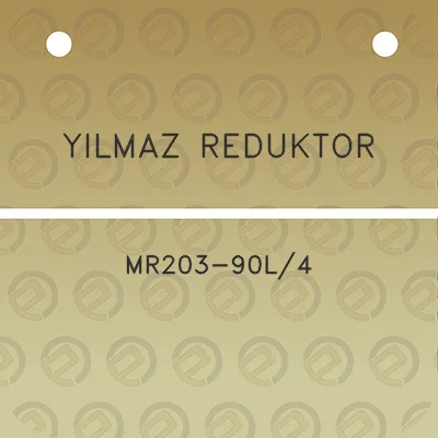 yilmaz-reduktor-mr203-90l4