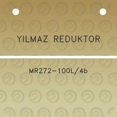 yilmaz-reduktor-mr272-100l4b