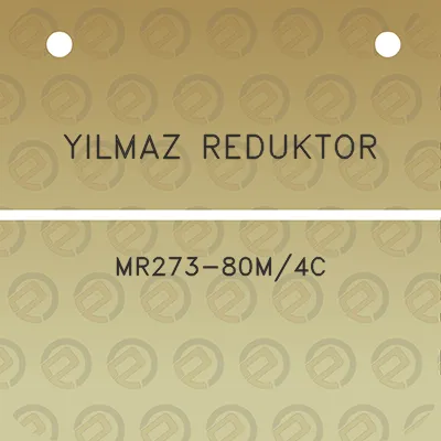 yilmaz-reduktor-mr273-80m4c