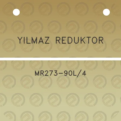 yilmaz-reduktor-mr273-90l4