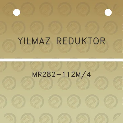 yilmaz-reduktor-mr282-112m4