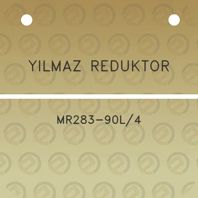 yilmaz-reduktor-mr283-90l4