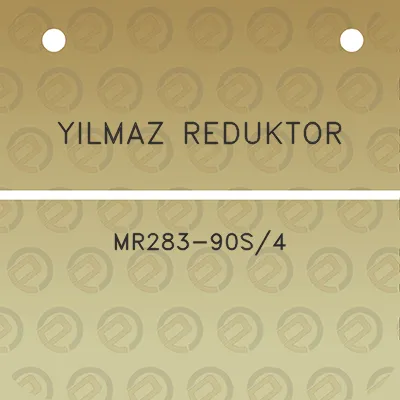 yilmaz-reduktor-mr283-90s4