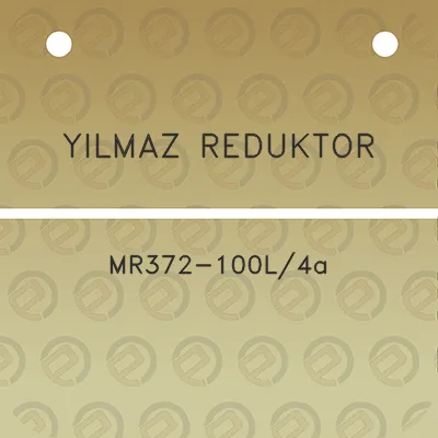 yilmaz-reduktor-mr372-100l4a