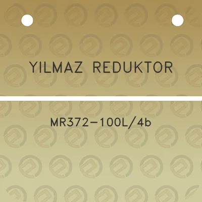 yilmaz-reduktor-mr372-100l4b