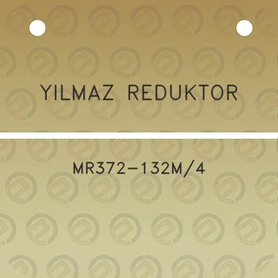 yilmaz-reduktor-mr372-132m4