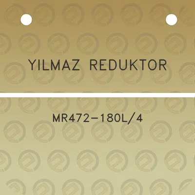 yilmaz-reduktor-mr472-180l4