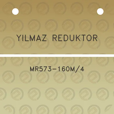 yilmaz-reduktor-mr573-160m4