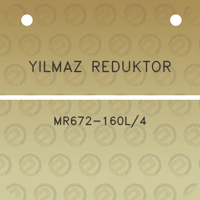 yilmaz-reduktor-mr672-160l4