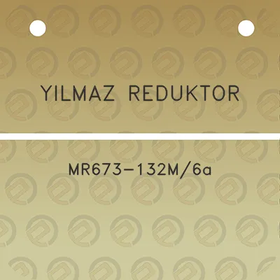 yilmaz-reduktor-mr673-132m6a