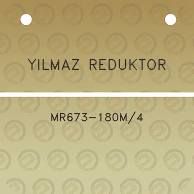 yilmaz-reduktor-mr673-180m4