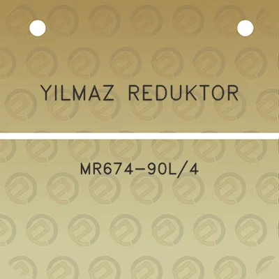 yilmaz-reduktor-mr674-90l4