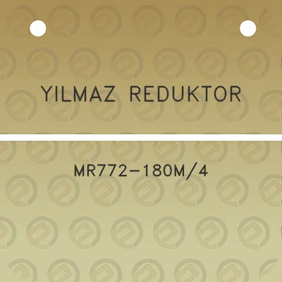 yilmaz-reduktor-mr772-180m4