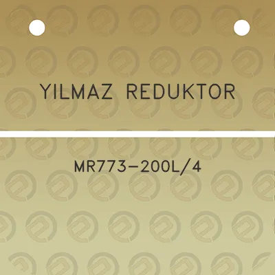 yilmaz-reduktor-mr773-200l4