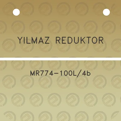 yilmaz-reduktor-mr774-100l4b