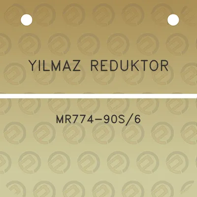 yilmaz-reduktor-mr774-90s6