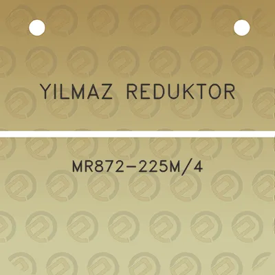 yilmaz-reduktor-mr872-225m4