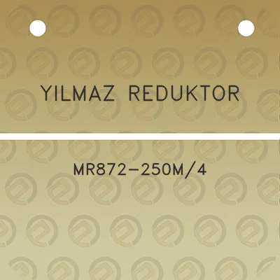 yilmaz-reduktor-mr872-250m4