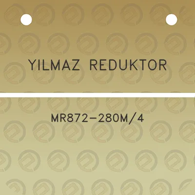 yilmaz-reduktor-mr872-280m4