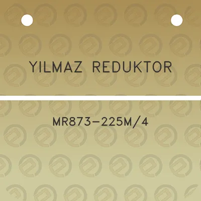 yilmaz-reduktor-mr873-225m4