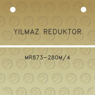 yilmaz-reduktor-mr873-280m4