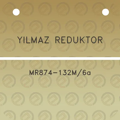 yilmaz-reduktor-mr874-132m6a