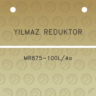 yilmaz-reduktor-mr875-100l4a