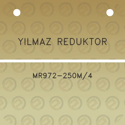 yilmaz-reduktor-mr972-250m4