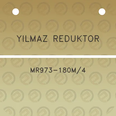 yilmaz-reduktor-mr973-180m4