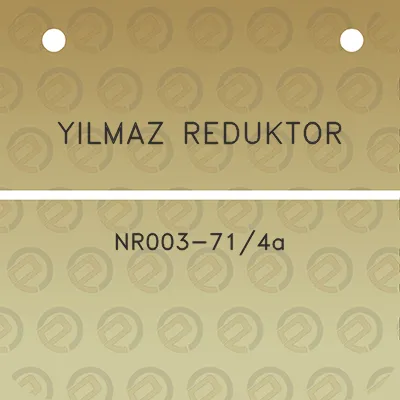 yilmaz-reduktor-nr003-714a