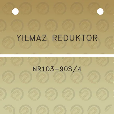 yilmaz-reduktor-nr103-90s4