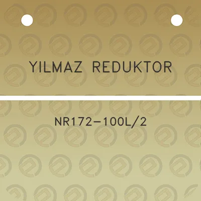 yilmaz-reduktor-nr172-100l2