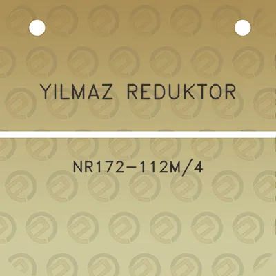 yilmaz-reduktor-nr172-112m4