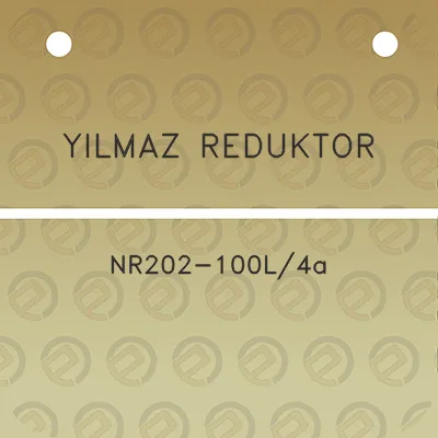 yilmaz-reduktor-nr202-100l4a