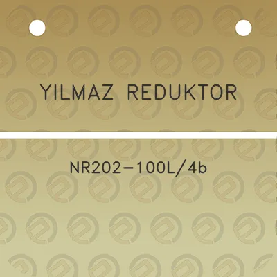 yilmaz-reduktor-nr202-100l4b