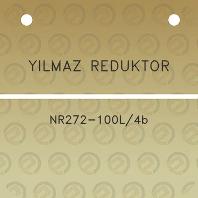 yilmaz-reduktor-nr272-100l4b