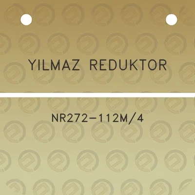 yilmaz-reduktor-nr272-112m4