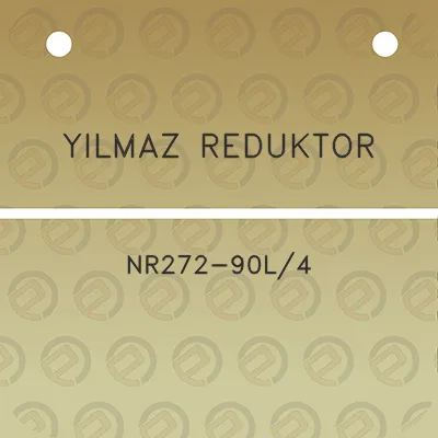 yilmaz-reduktor-nr272-90l4