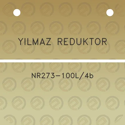 yilmaz-reduktor-nr273-100l4b