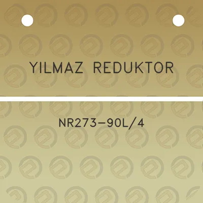 yilmaz-reduktor-nr273-90l4