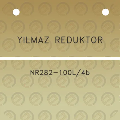 yilmaz-reduktor-nr282-100l4b