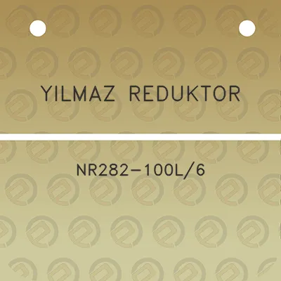 yilmaz-reduktor-nr282-100l6