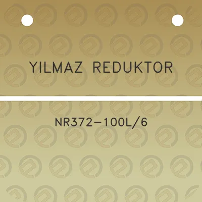 yilmaz-reduktor-nr372-100l6