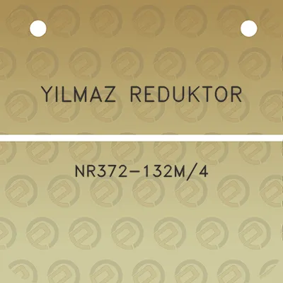 yilmaz-reduktor-nr372-132m4