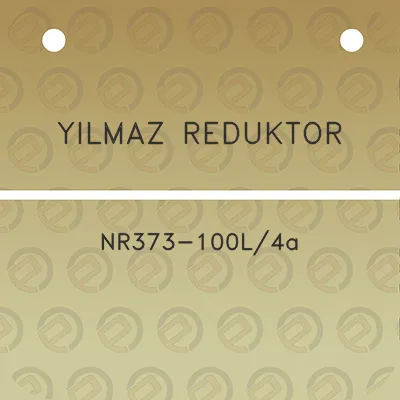 yilmaz-reduktor-nr373-100l4a