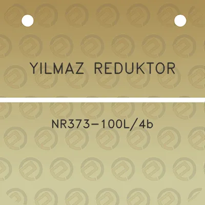 yilmaz-reduktor-nr373-100l4b