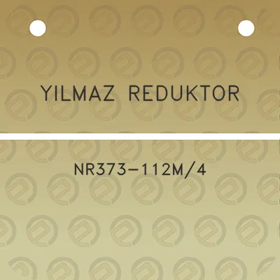 yilmaz-reduktor-nr373-112m4